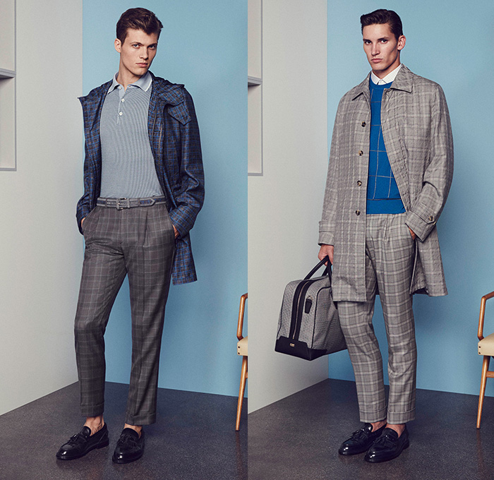 Brioni 2015 Spring Summer Mens Lookbook Presentation - Milano Moda Uomo Collezione Milan Fashion Week Italy Camera Nazionale della Moda Italiana - Flowers Florals Botanical Print Graphic Bomber Jacket Checks Windowpane Pants Trousers Loafers Sandals Shorts Button Down Shirt Outerwear Blazer Suit Houndstooth Sawtooth Necktie Coat Double Breasted Three Button Tuxedo