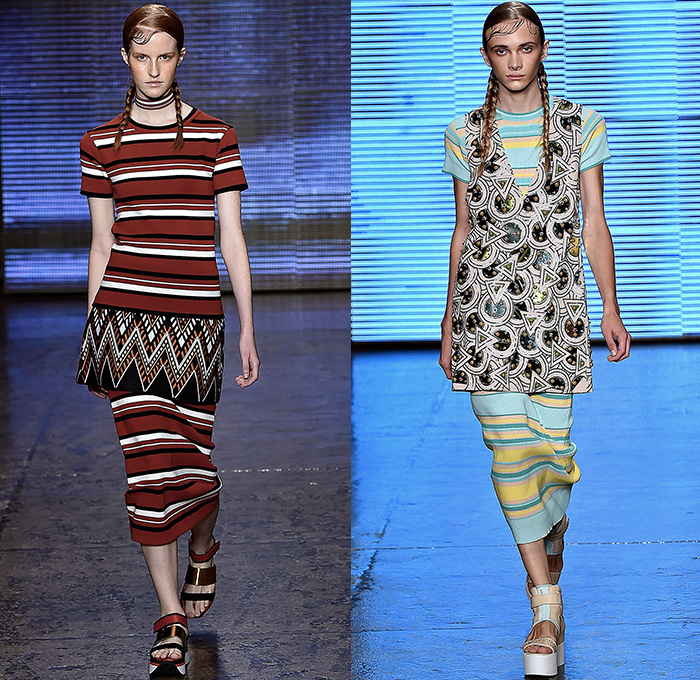DKNY 2015 Spring Summer Womens Runway Looks | Denim Jeans Fashion Week ...