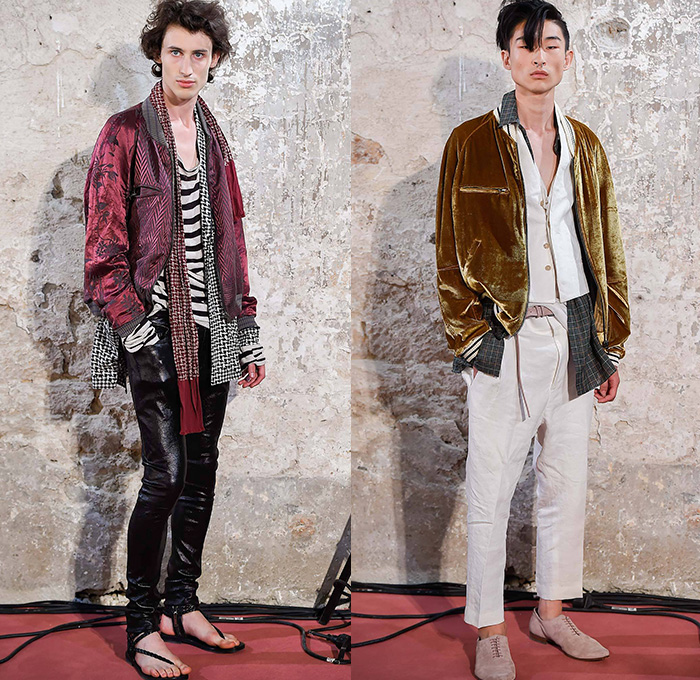 Haider Ackermann 2015 Spring Summer Mens Presentation | Denim Jeans ...