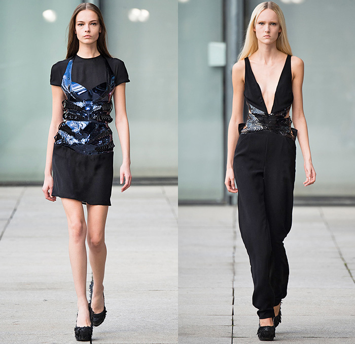 Iris van Herpen 2015 Spring Summer Womens Runway | Denim Jeans Fashion ...