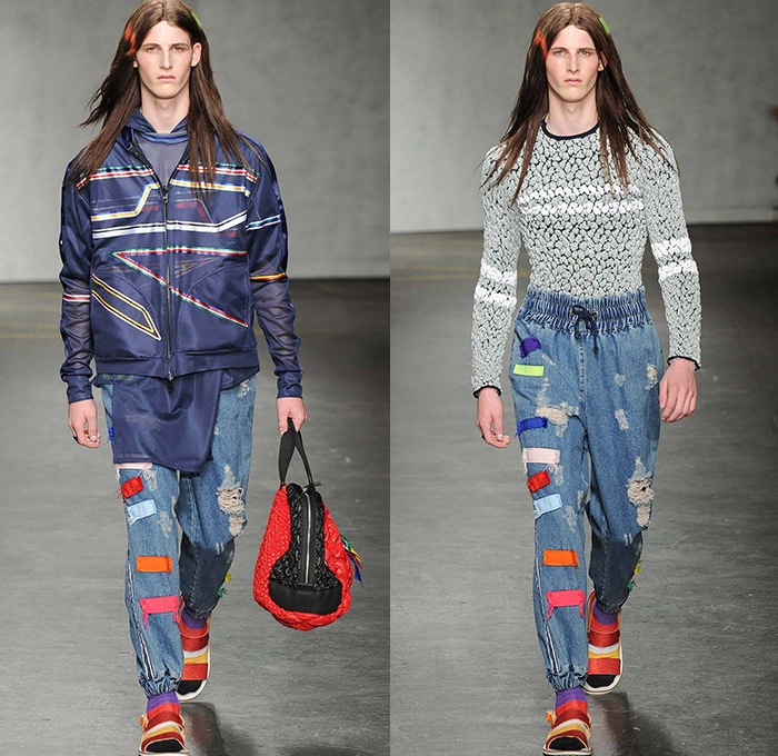 James Long 2015 Spring Summer Mens Runway Looks | Denim Jeans Fashion ...