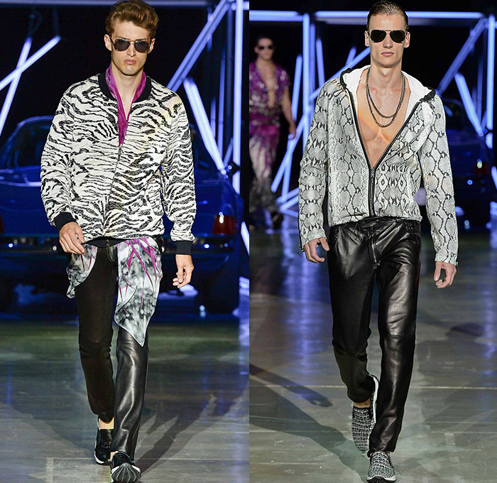 Roberto Cavalli 2015 Spring Summer Mens Runway | Denim Jeans Fashion ...