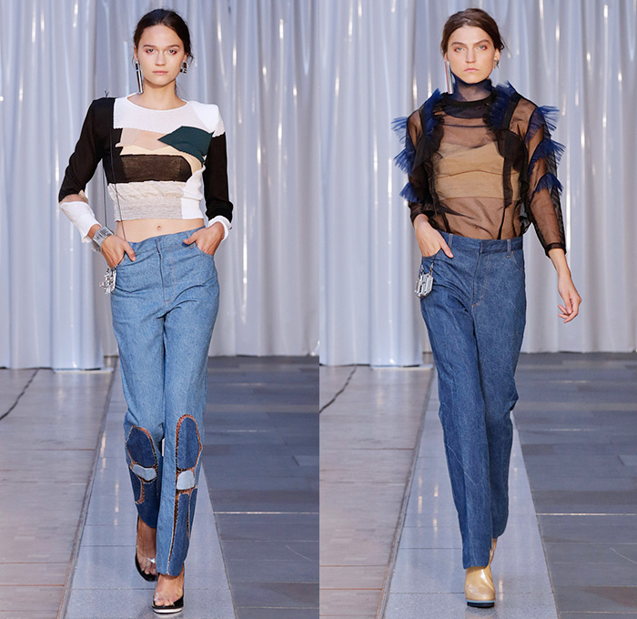 Toga 2015 Spring Summer Womens Runway | Denim Jeans Fashion Week Runway ...