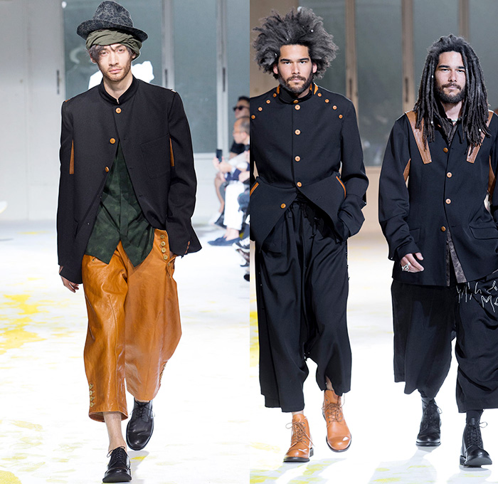 Yohji Yamamoto 2015 Spring Summer Mens Runway | Denim Jeans Fashion ...