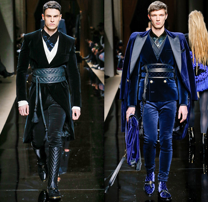 Balmain Fall 2016 Menswear Fashion Show