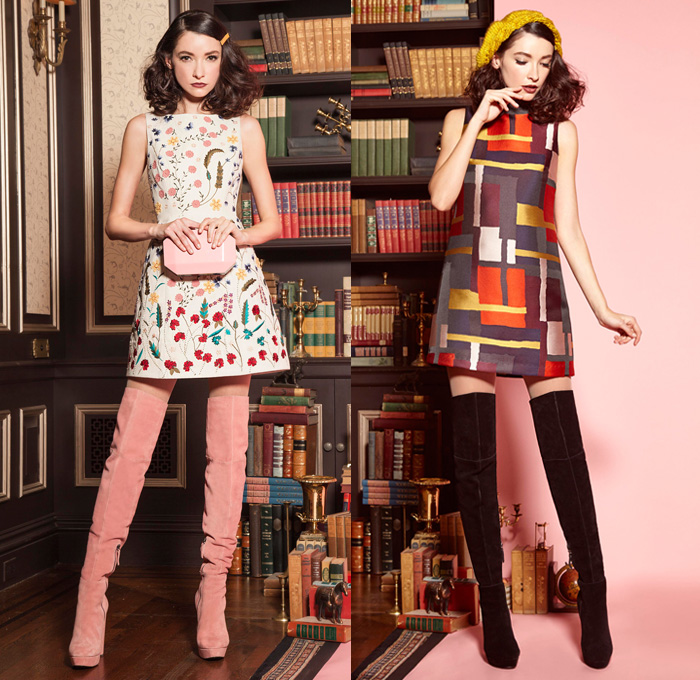 alice + olivia 2016 Pre Fall Autumn Womens Looks Presentation - 1970s Seventies Denim Jeans Librarian School Girl Nerd Grandma Chic Suede Pencil Skirt Knit Cap Miniskirt Jacket Blazer Flowers Floral Embroidery Sheer Chiffon Lace Vest Turtleneck Blouse Biker Leather Jogger Sweatpants Pinstripe Crochet Owl Bird Wide Leg Trousers Palazzo Pants Dress Stripes Paisley Pussy Bow Peter Pan Collar Tuxedo Poncho Thigh High Boots alice + olivia 2016 Pre Fall Autumn Womens Looks Presentation - 1970s Seventies Denim Jeans Librarian School Girl Nerd Grandma Chic Suede Pencil Skirt Knit Cap Miniskirt Jacket Blazer Flowers Floral Embroidery Sheer Chiffon Lace Vest Turtleneck Blouse Biker Leather Jogger Sweatpants Pinstripe Crochet Owl Bird Wide Leg Trousers Palazzo Pants Dress Stripes Paisley Pussy Bow Peter Pan Collar Tuxedo Poncho Thigh High Boots