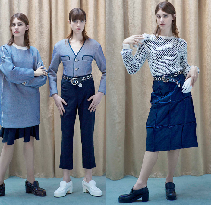 Julien David 2016 Pre Fall Autumn Womens Lookbook | Denim Jeans Fashion ...