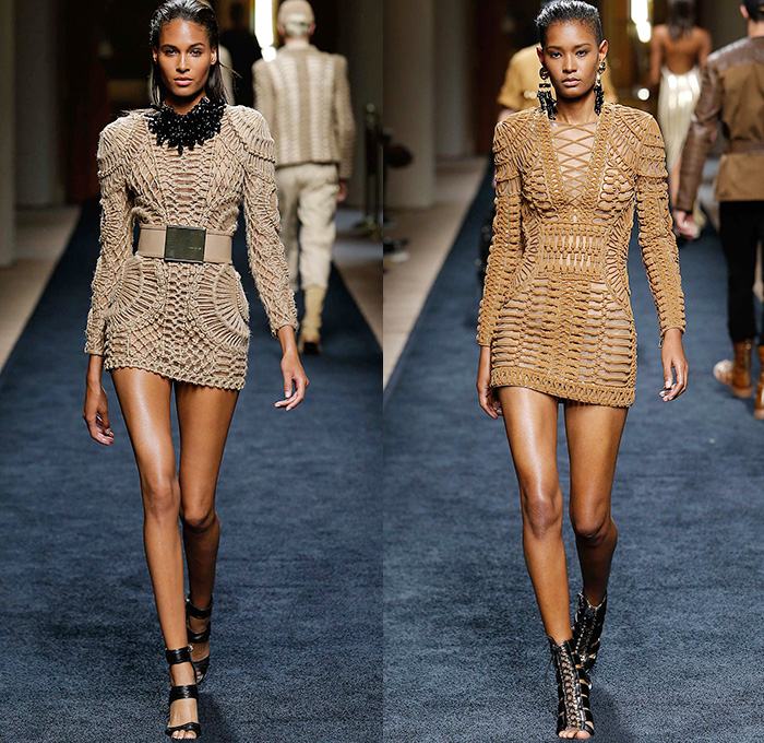 Balmain 2016 Resort Cruise Womens Runway Catwalk Looks