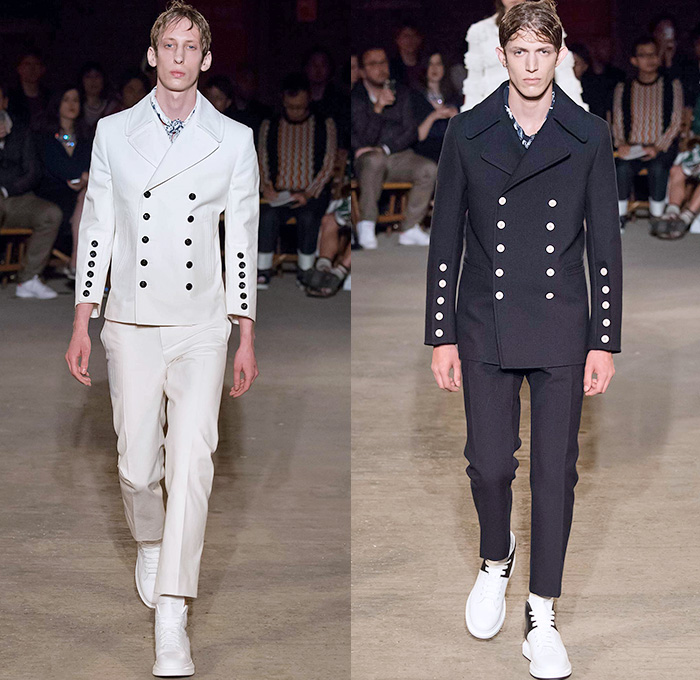 Alexander McQueen 2016 Spring Summer Mens Runway Looks | Denim Jeans ...