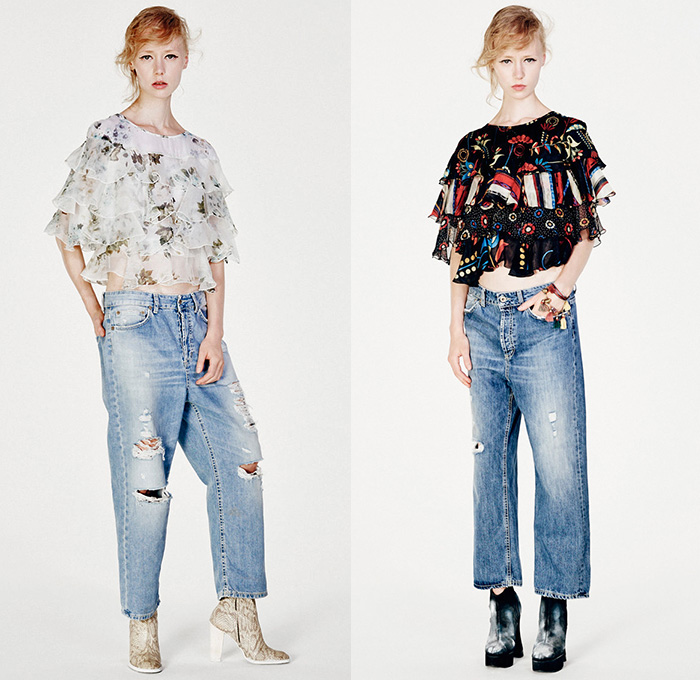 Dondup 2016 Spring Summer Womens Looks Presentation | Denim Jeans ...