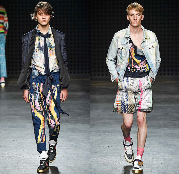 James Long 2016 Spring Summer Mens Runway Looks | Denim Jeans Fashion ...