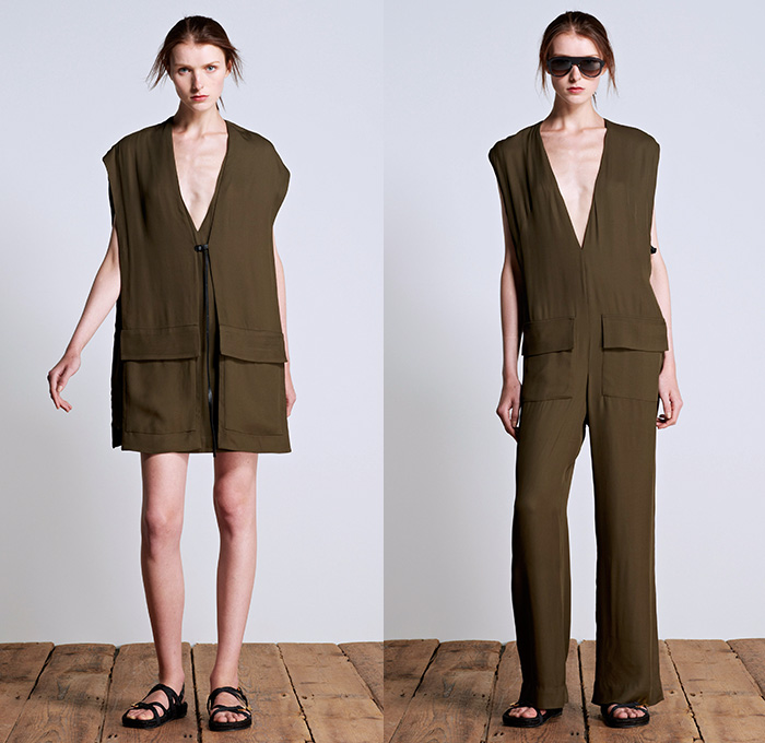 Osklen 2016 Spring Summer Womens Lookbook Presentation - New York Fashion Week - Asháninka Tribe Silk Suede Ocean Jungle Animals Tribal Ethnic Linen Miniskirt Frock Blouse Wrap Halter Top Frayed Raw Hem Tie Up Tunic Sleeveless Knit Crochet Fringes Tankdress Jungle Cheetah Grommets Maxi Dress Feathers Sheer Chiffon Onesie Jumpsuit Coveralls Snake Shirtdress Lace Up Diamond Cargo Pockets