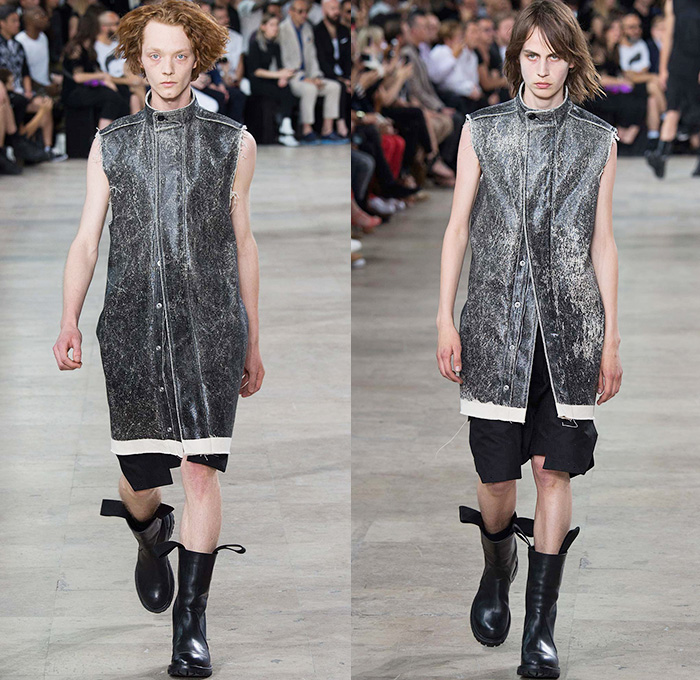 Rick Owens 2016 Spring Summer Mens Runway Looks | Denim Jeans Fashion ...