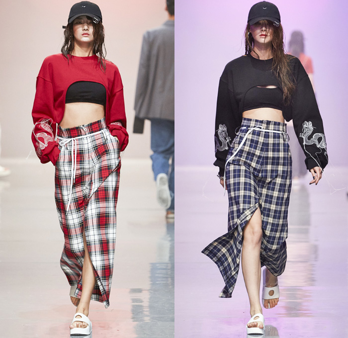 R SHEMISTE 2019 Spring Summer Womens Runway Looks Denim 