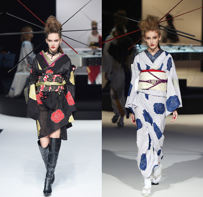 YOSHIKIMONO 2016 Spring Summer Womens Catwalk Looks | Fashion Forward ...