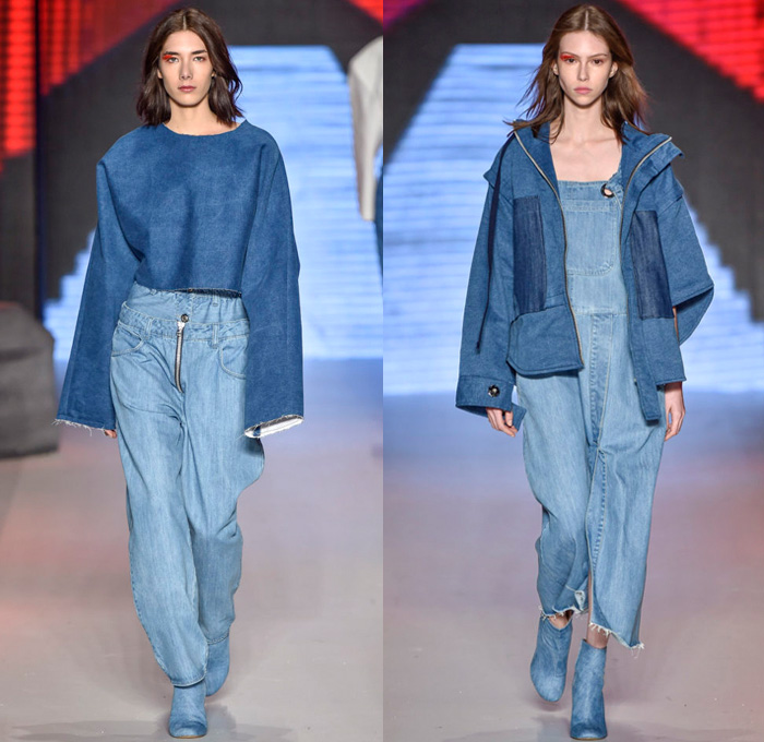 Coca-Cola Jeans 2017 Winter Womens Runway Looks | Denim Jeans Fashion ...