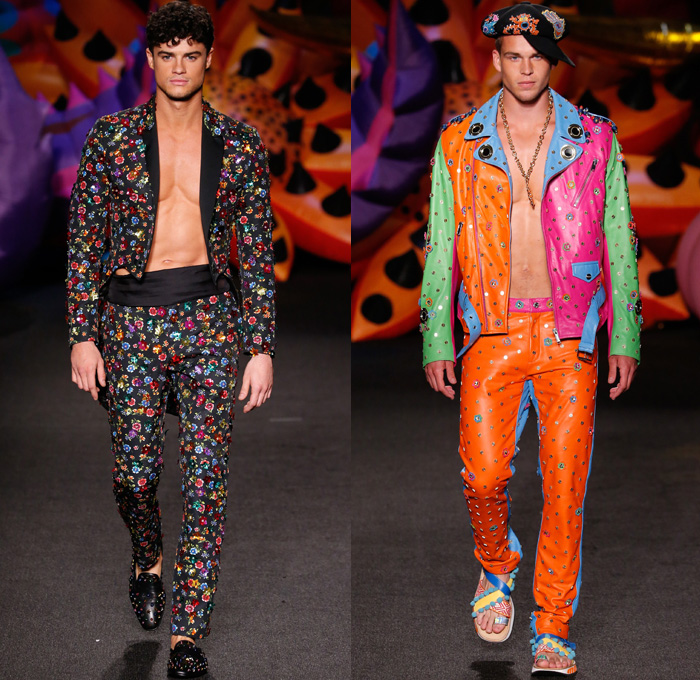 moschino mens suit