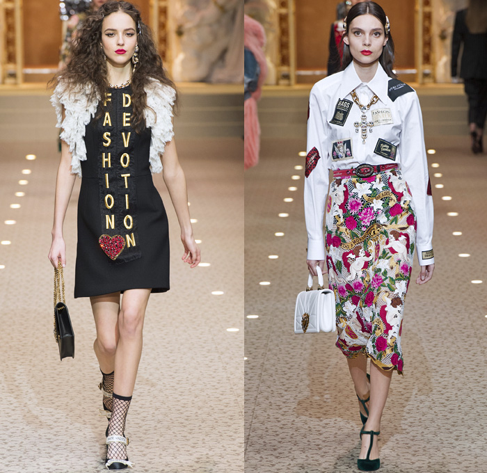 Dolce + Gabbana 2018-2019 Fall Autumn Winter Womens Runway | Denim ...