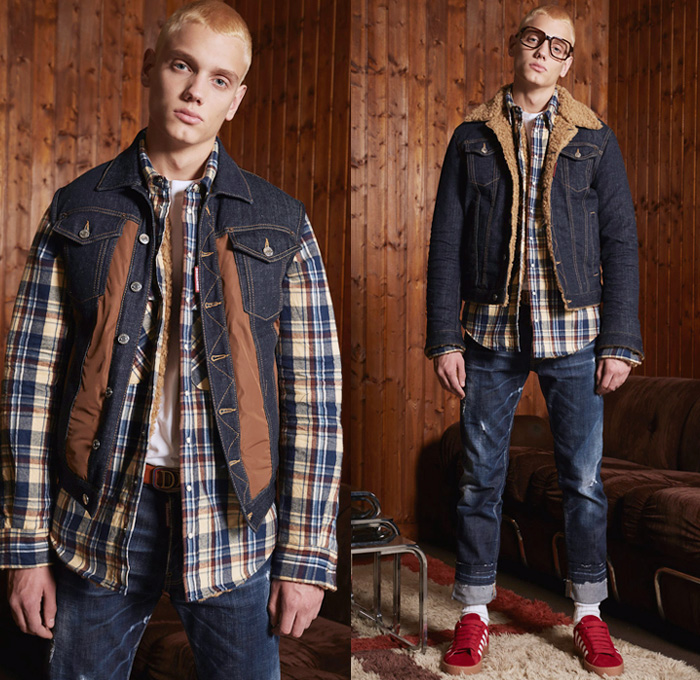 Dsquared2 2018 Pre Fall Autumn Mens Presentation | Denim Jeans Fashion ...