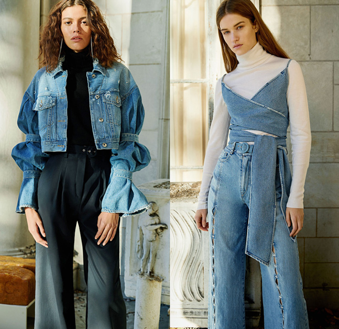 Jonathan Simkhai 2018 Pre Fall Autumn Womens Looks | Denim Jeans ...