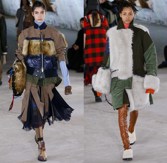 Sacai 2018 Pre Fall Autumn Womens Runway Presentation | Fashion Forward ...