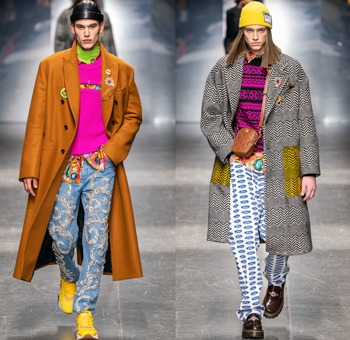 Versace 2019-2020 Fall Autumn Winter Mens Runway | Fashion Forward ...