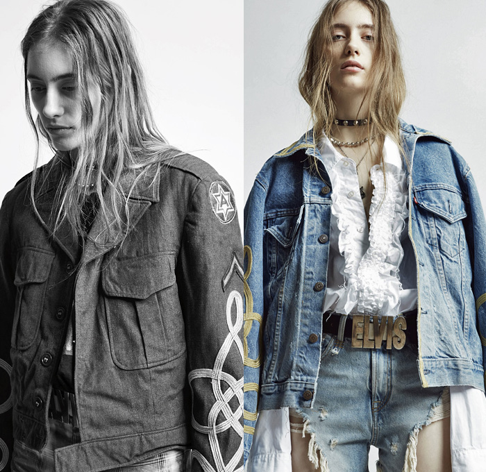 R13 by Chris Leba 2019 Pre-Fall Autumn Womens Looks | Denim Jeans ...