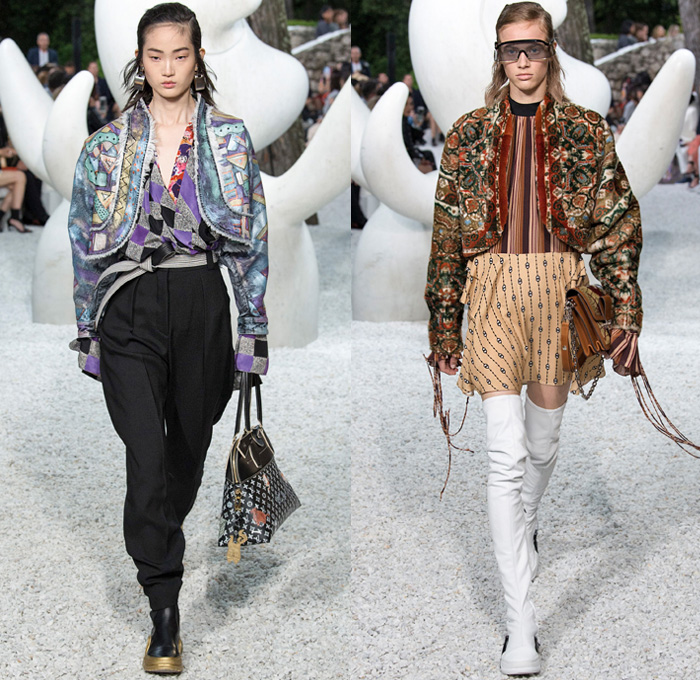 Look from the Louis Vuitton Women's Spring-Summer 2019 Fashion