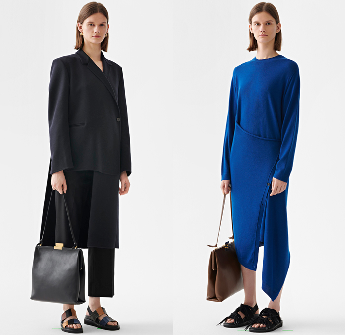 Ports 1961 2019 Resort Cruise Pre-Spring Womens Lookbook Presentation - Contrast Stitching Fringes Threads Cargo Pockets Tied Up Ribbon Grommets Stripes Shoelaces Strings Sheer Chiffon Plaid Check Houndstooth Patchwork Lace Pantsuit Long Sleeve Blouse Tailored Shirt Cross Wrap Tabard Vest Shirtdress One Shoulder Asymmetrical Onesie Jumpsuit Coveralls Playsuit Knit Sweater Trench Buttons Cardigan Dress Skirt Crossbody Handbag Tote Baseball Cap Sunglasses Sandals Trainers Running Shoes Clogs
