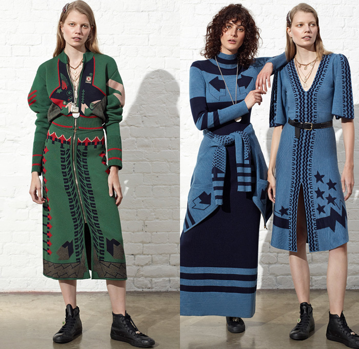 Temperley London 2019 Resort Cruise Pre-Spring Womens Lookbook Presentation - Motor Sports Racing Check Plaid Stars Geometric Rhombus Squares Arrows Hands Sporty Athleisure Trackwear Silk Satin Ruffles Brooch Metallic Embroidery Bedazzled Sequins Sheer Chiffon Tulle Polka Dots Flowers Floral Robe Motorcycle Biker Jacket Knit Sweaterdress Turtleneck Crop Top Blouse Halterneck Pussycat Bow Sleepwear Lounge One Shoulder Wrap Maxi Dress Asymmetrical Skirt Wide Leg Gown Eveningwear Hi-Tops Sandals