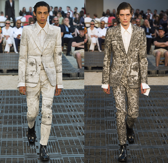 Alexander McQueen 2019 Spring Summer Mens Runway | Fashion Forward ...