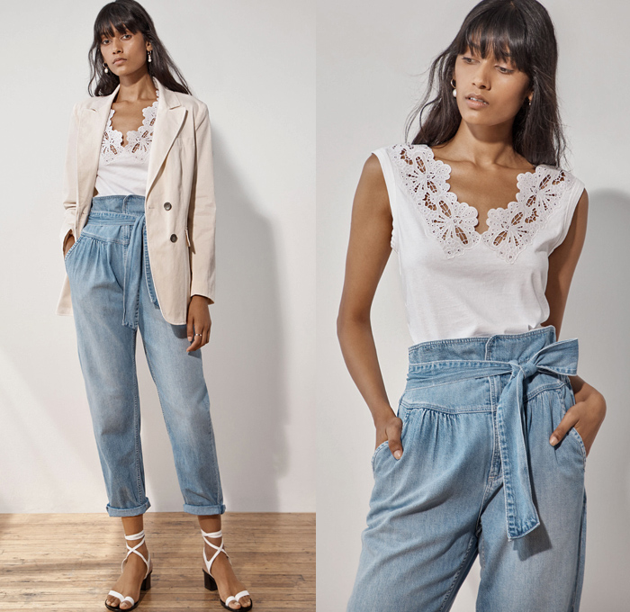 La Vie Rebecca Taylor 2019 Spring Summer Womens Looks | Denim Jeans ...