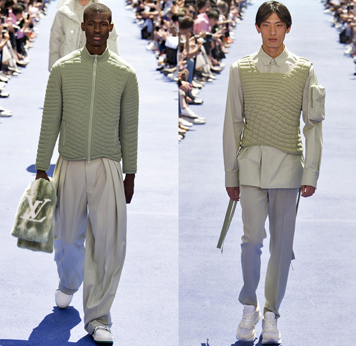 Louis Vuitton 2019 Spring Summer Mens Collection  Denim Jeans Fashion Week  Runway Catwalks, Fashion Shows, Season Collections Lookbooks > Fashion  Forward Curation < Trendcast Trendsetting Forecast Styles Spring Summer  Fall Autumn Winter Designer Brands