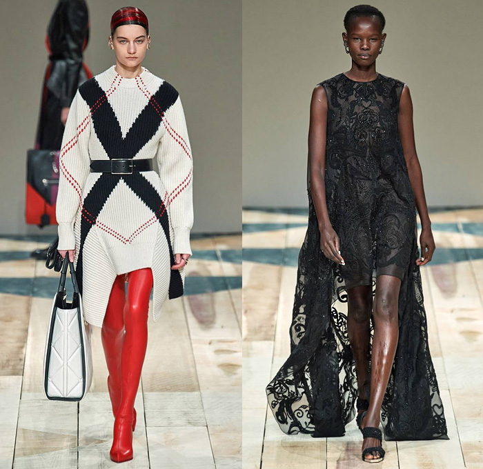 Alexander McQueen 2020-2021 Fall Autumn Winter Womens Runway Catwalk Looks Sarah Burton - Mode à Paris Fashion Week France - Welsh Folklore Tailor's Quilt Bedazzled Sequins Spoons Metallic Beads Ruffles Cording Embroidery Bodice Dress Patchwork Tailored Coat Silk Satin Sheer Tulle Blazer Pantsuit Mullet Hem Swallow's Tail Draped Heart Fil Coupé Animals Birds Jacquard 17th Century Love Letters Medieval Red Black Silver Gown Fins Wings Harness Lace Knit Thigh High Boots Handbag Tote 