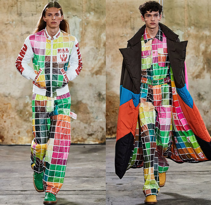 Walter Van Beirendonck 2020-2021 Fall Winter Mens Looks  Denim Jeans  Fashion Week Runway Catwalks, Fashion Shows, Season Collections Lookbooks >  Fashion Forward Curation < Trendcast Trendsetting Forecast Styles Spring  Summer Fall