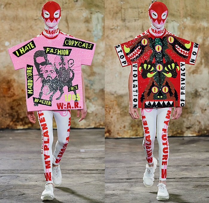 Walter Van Beirendonck Fall-Winter 2020-2021 Paris Men - RUNWAY MAGAZINE ®  Collections