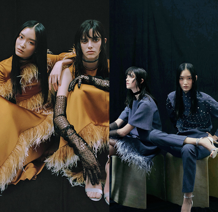 Huishan Zhang 2020 Pre-Fall Autumn Womens Lookbook | Denim Jeans ...