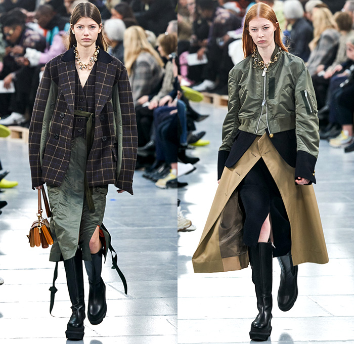 Sacai 2020 Pre-Fall Autumn Womens Looks Presentation | Fashion Forward ...