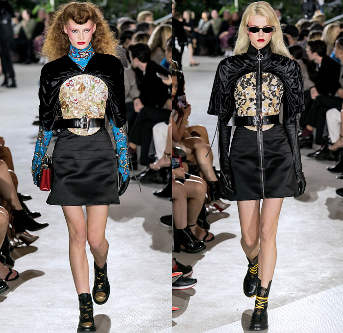 louis vuitton runway outfits