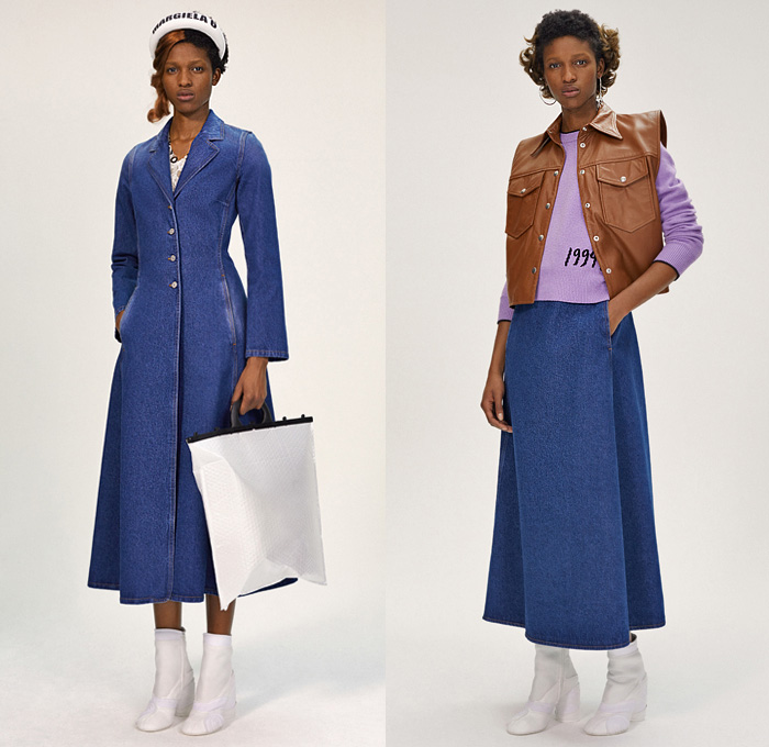 MM6 Maison Margiela 2020 Resort Cruise Womens Looks | Denim Jeans