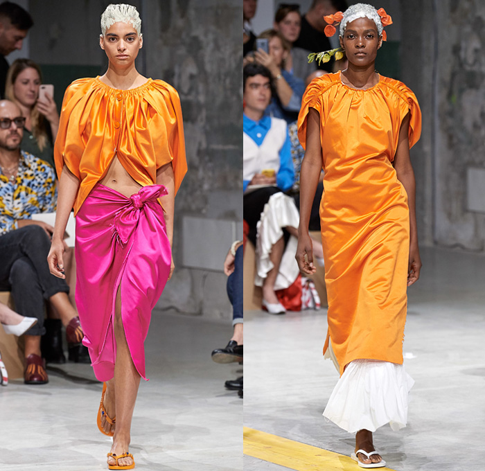 Marni 2020 Spring Summer Womens Catwalk Looks | Denim Jeans Fashion ...