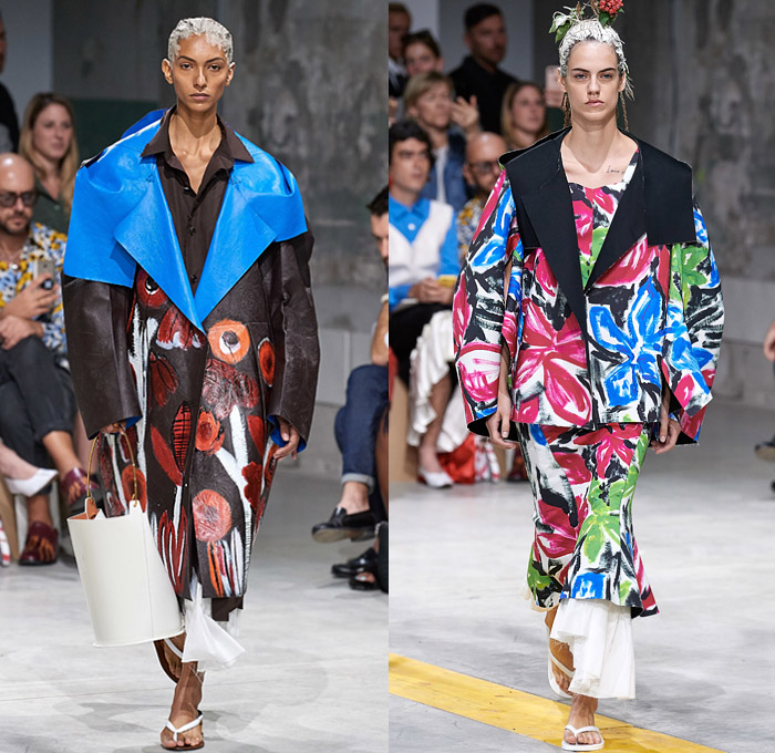 Marni 2020 Spring Summer Womens Catwalk Looks | Denim Jeans Fashion ...