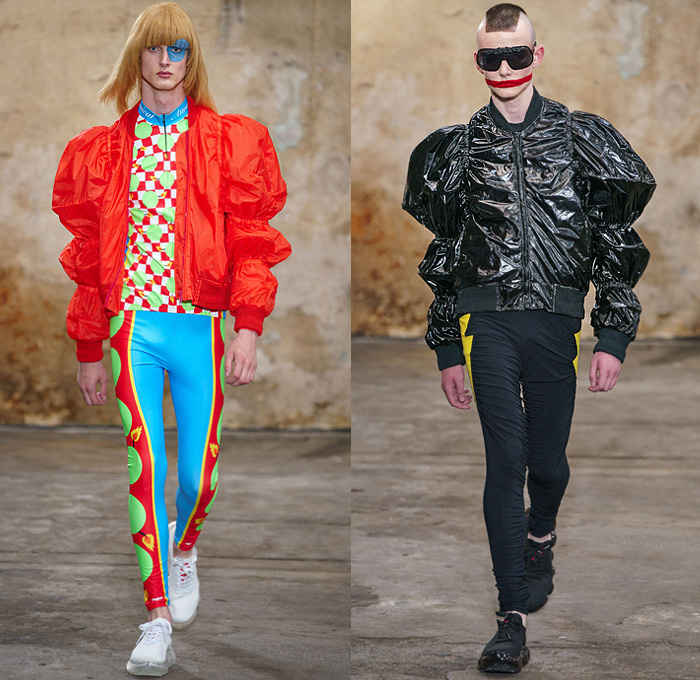 Walter Van Beirendonck 2020 Spring Summer Mens Runway  Denim Jeans Fashion  Week Runway Catwalks, Fashion Shows, Season Collections Lookbooks > Fashion  Forward Curation < Trendcast Trendsetting Forecast Styles Spring Summer Fall