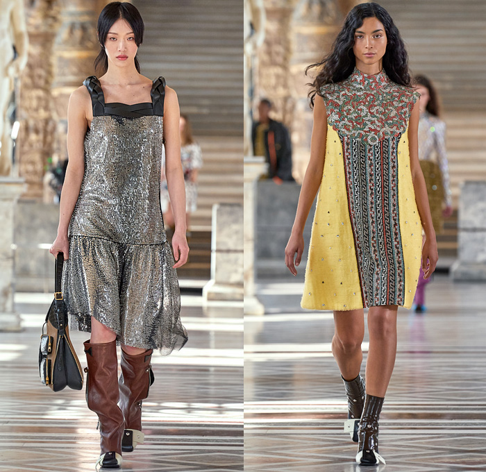 Louis Vuitton 2021-2022 Fall Autumn Winter Womens Runway  Denim Jeans  Fashion Week Runway Catwalks, Fashion Shows, Season Collections Lookbooks >  Fashion Forward Curation < Trendcast Trendsetting Forecast Styles Spring  Summer Fall