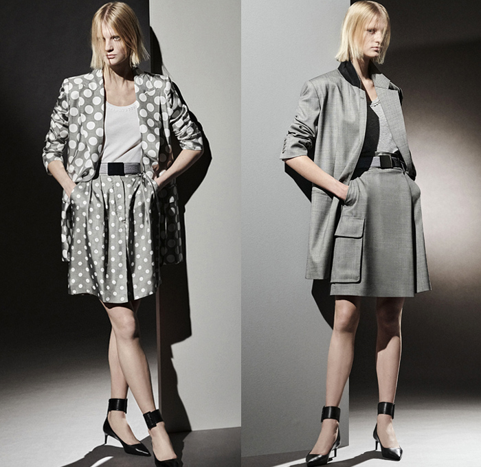 Max Mara 2021 Pre-Fall Autumn Womens Lookbook Presentation - Urban Military Combat Tailoring Utility Pockets Cargo Pockets Silk Gazar Sheer Herringbone Check Kimono Robe Blazer Sleeveless Vest Tabard Poufy Shoulders Puff Sleeves Bomber Jacket Trench Coat Pussycat Bow Pantsuit Long Sleeve Shirtdress Blouse Dress Cinch Drawstring Tapered Cargo Pants Jogger Sweatpants Wide Leg Flare Skirt Fanny Pack Belt Bum Bag Waist Pouch Handbag Kitten Heels Flats