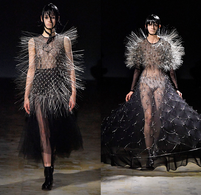 Noir Kei Ninomiya 2021-2022 Fall Autumn Winter Womens Runway