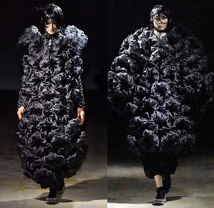 Noir Kei Ninomiya 2021-2022 Fall Autumn Winter Womens Runway