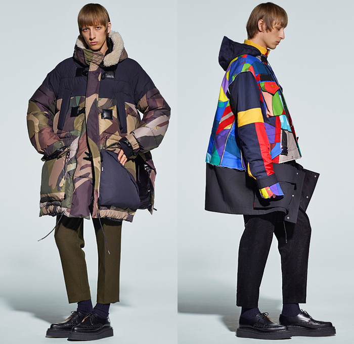 Sacai 2021-2022 Fall Autumn Winter Mens Looks Presentation | Fashion ...