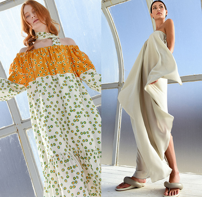 Silvia Tcherassi 2021 Pre-Fall Autumn Womens Lookbook Presentation - Once Upon A Time Embellished Mesh Lace Eyelets Geometric Print Tied Know Noodle Strap Sleeveless Strapless Damsel Prarie Dress Dots Silk Draped Tiered Accordion Pleats Flowers Floral Ruffles Peplum Pantsuit Blazer Check Embroidery Blouse Stripes Knit Patchwork Cardigan Sweater Scribble Script Coat Midi Skirt 