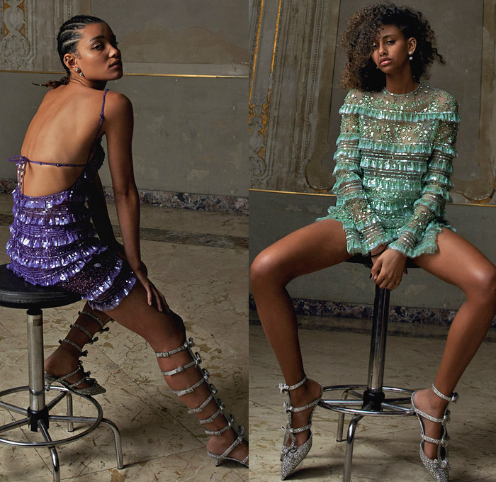 Valentino 2021 Pre-Fall Autumn Womens Lookbook Presentation - Roman Palazzo Roses Flowers Floral Accordion Pleats Blazer Crop Top Midriff Leopard Cheetah Jacket Fair Isle Knit Crochet Sweater Hoodie Sweatshirt V Logo Bedazzled Embroidery Sequins Beads Crystals Metal Studs Knots Lace Intarsia Eyelets Mesh Shirtdress Tiered Ruffles Sheer Tulle Strapless Dress Butterflies Gown Poncho Rope Fringes Coat Shorts Denim Jeans Handbag Boots Gladiator Ribbons Kitten Heels Gloves Sneakers Valentino 2021 Pre-Fall Autumn Womens Lookbook Presentation - Roman Palazzo Roses Flowers Floral Accordion Pleats Blazer Crop Top Midriff Leopard Cheetah Jacket Fair Isle Knit Crochet Sweater Hoodie Sweatshirt V Logo Bedazzled Embroidery Sequins Beads Crystals Metal Studs Knots Lace Intarsia Eyelets Mesh Shirtdress Tiered Ruffles Sheer Tulle Strapless Dress Butterflies Gown Poncho Rope Fringes Coat Shorts Denim Jeans Handbag Boots Gladiator Ribbons Kitten Heels Gloves Sneakers